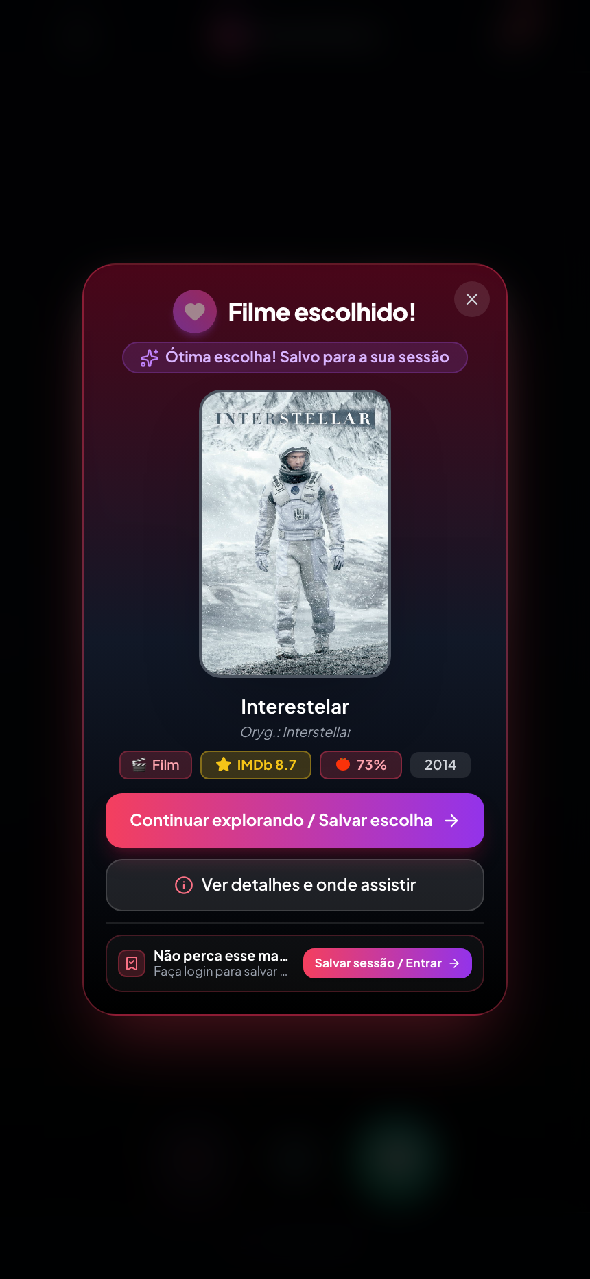 Solo Mode Interface